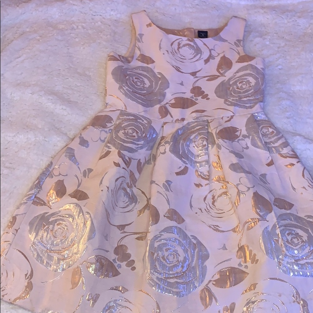 Pink flower dress